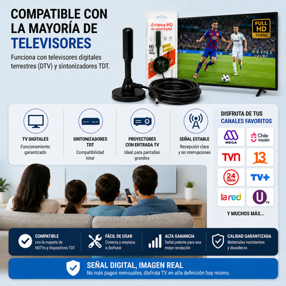 Señal 360 HD📡 Disfruta televisión digital con señal potente y estable📺📶