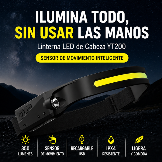 Lumino Linterna LED Cintillo