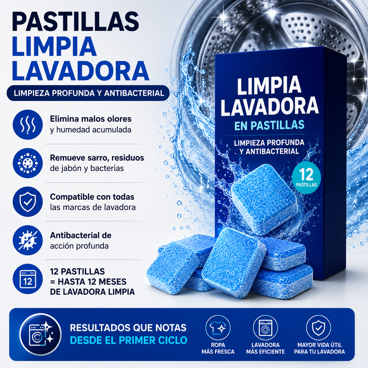 LavaLimpia Pack 12 pastillas