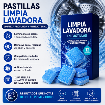 LavaLimpia Pack 12 pastillas