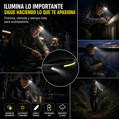 Lumino Linterna LED Cintillo